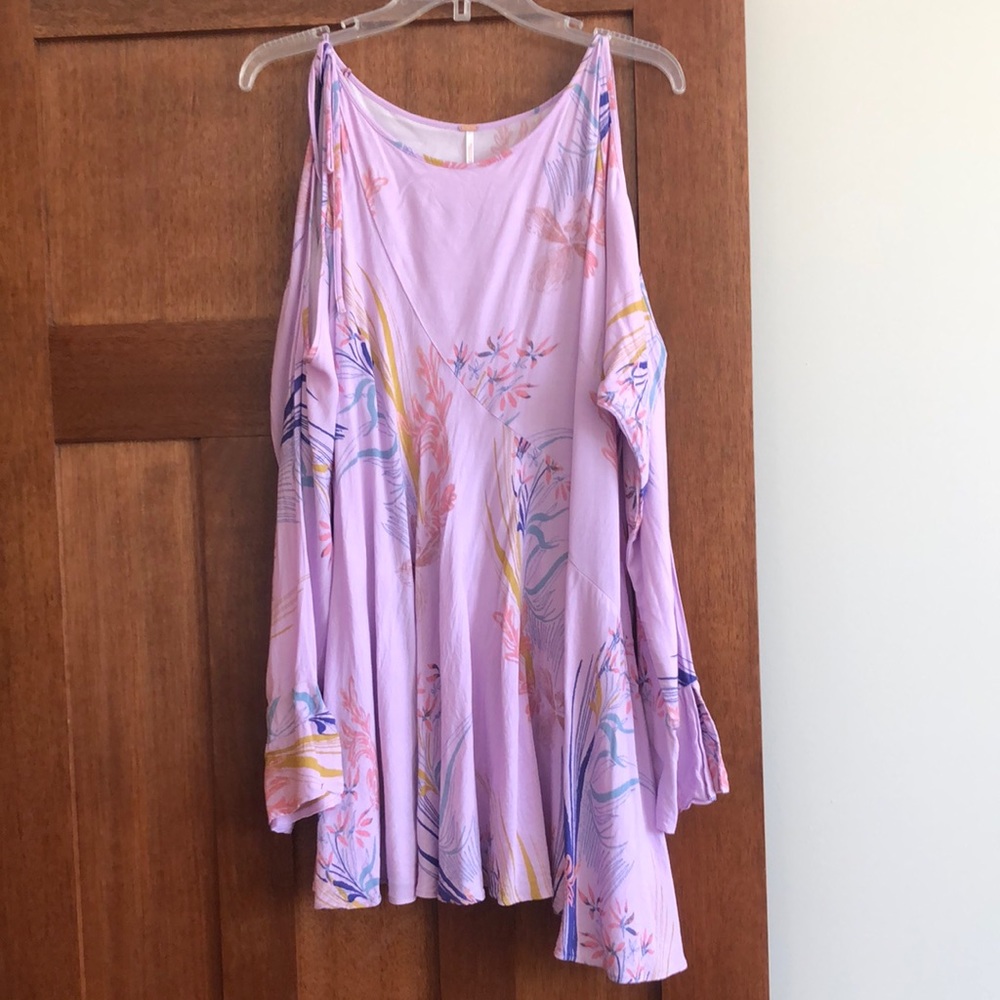 Free People Cutout Sleeved Tunic M